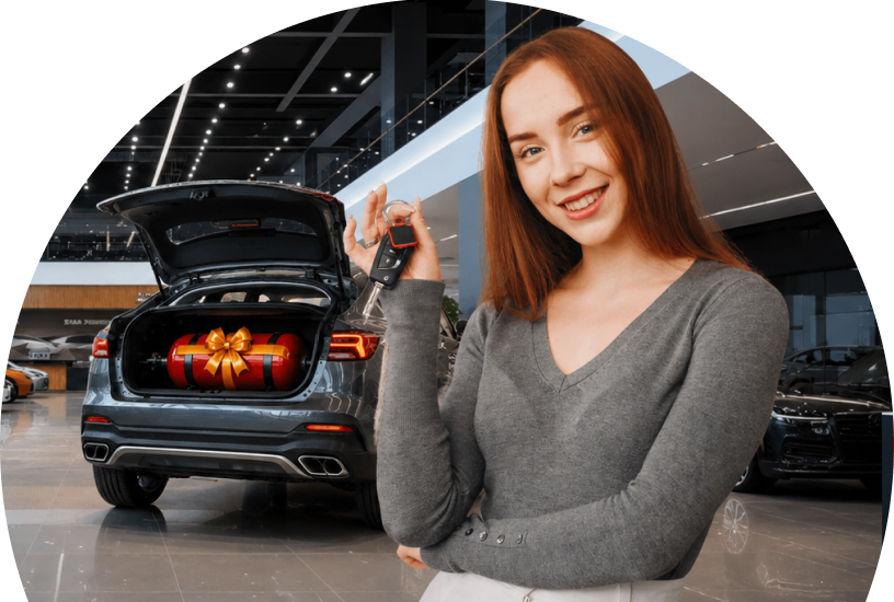 Купи авто - газ в подарок